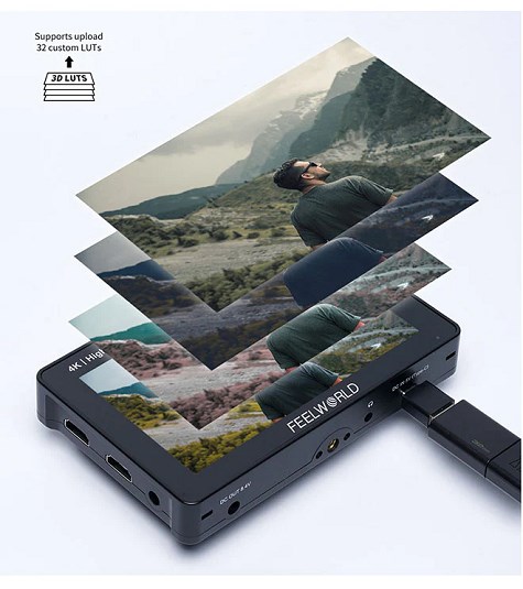 FEELWORLD F5 PROX | 5.5インチ 1600nit 高輝度 DSLR カメラ